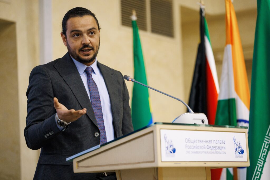 Mohamed Amer, international strategic advisor for Russia, the Middle East and Africa